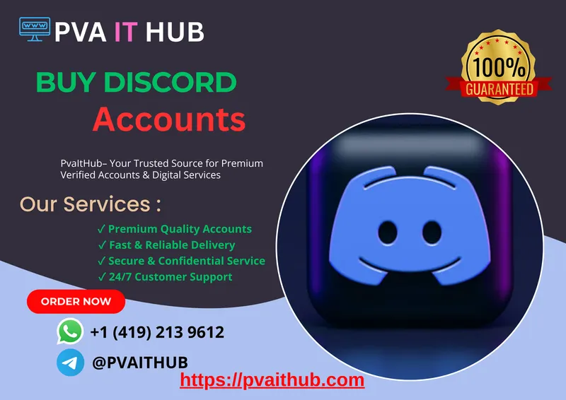Discord Account Management Service